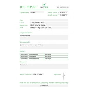 TRENBOMED lab test