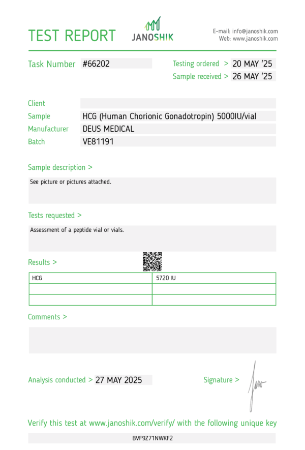 HCG_Test Report #66202