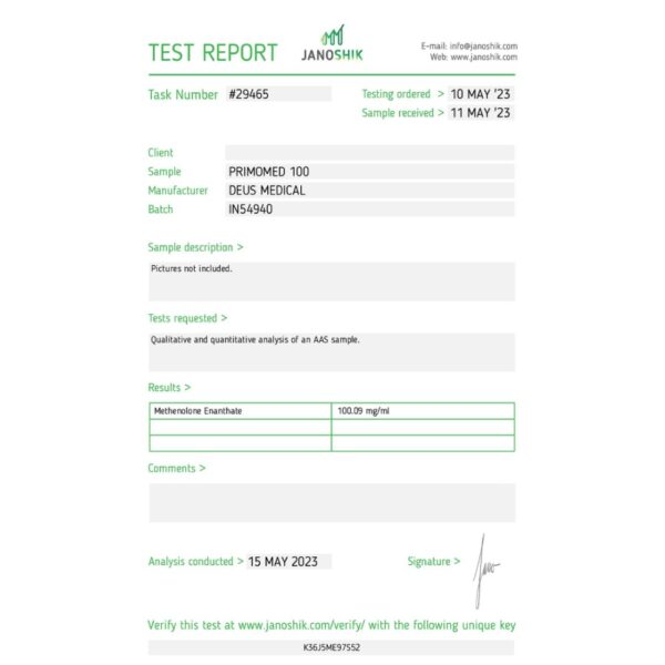 PRIMOMED lab test