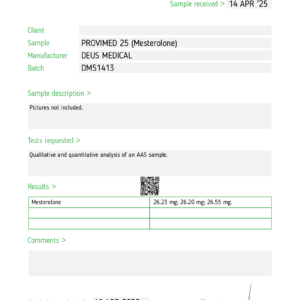 PROVIMED Test Report