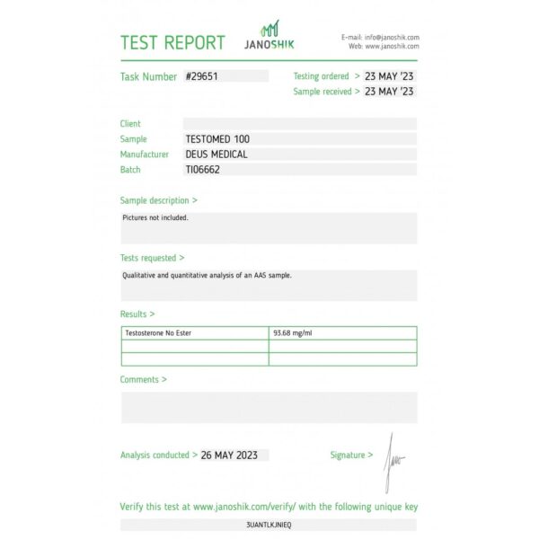 TESTOMED lab test