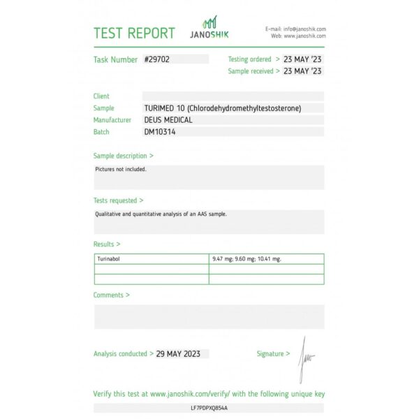TURIMED lab test
