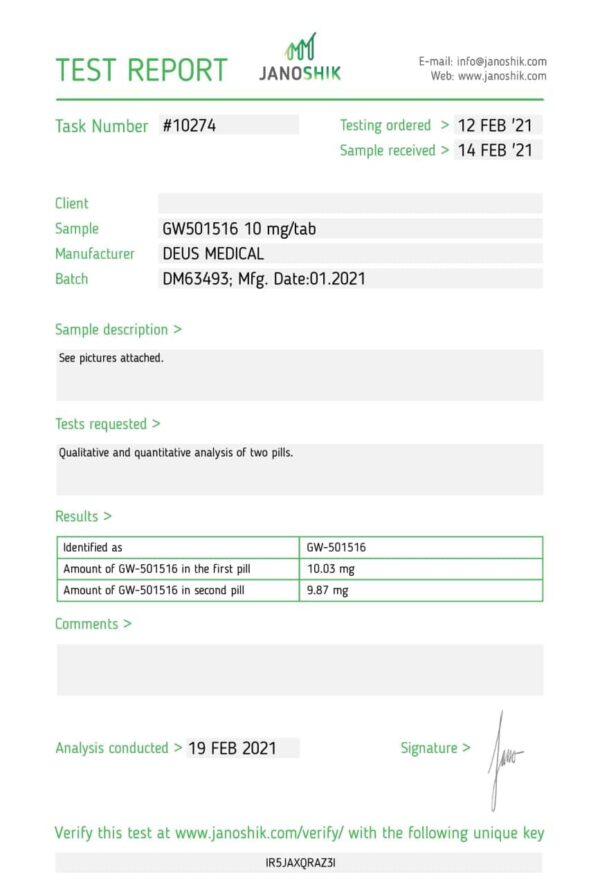 Cardarine (GW501516) - Image 4