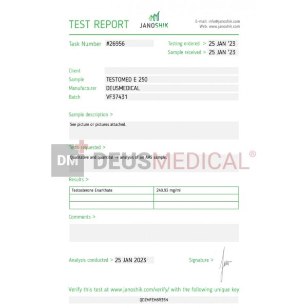 testomed e lab test
